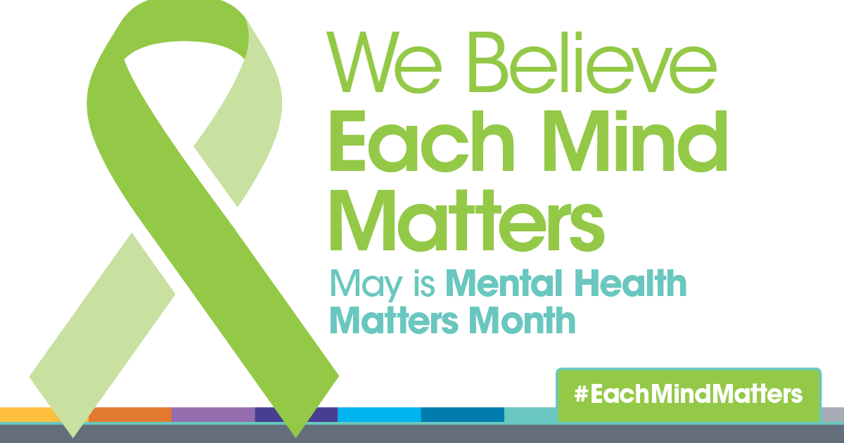 Social Media Images for Mental Health Matters Month